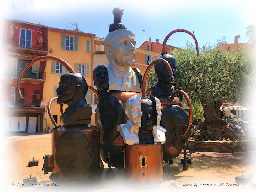 Lenin by Arman at St Tropez