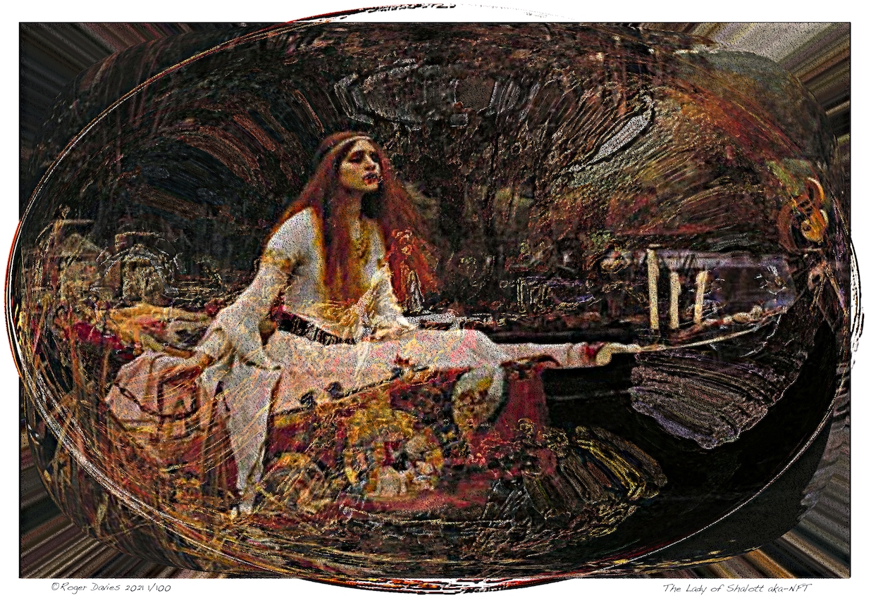 The Lady of Shalott aka-NFT